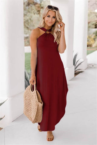 🔥Przyjazd do Miami Sunshine Maxikleid