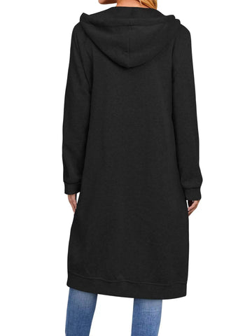 Bluza z kapturem i zamkiem błyskawicznym