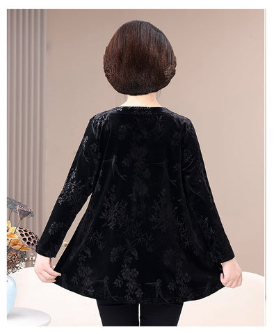 Damska puchówka w stylu vintage z kołnierzykiem