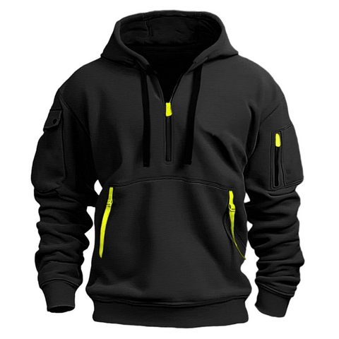 Bluza z kapturem i kieszeniami