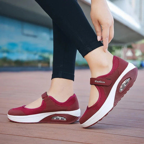 Damskie wygodne buty pielęgniarskie z poduszką powietrzną