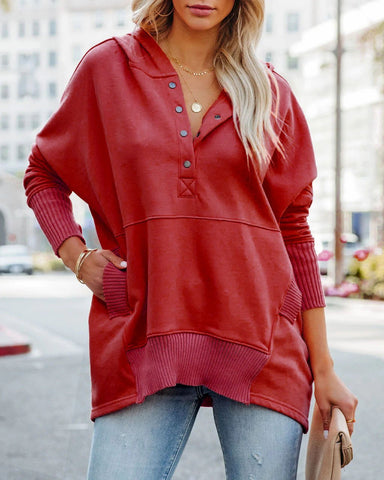 Bluza z kapturem First Class Oversized