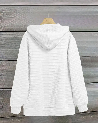 Bluza z kapturem zapinana na zamek