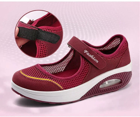 Damskie wygodne buty pielęgniarskie z poduszką powietrzną