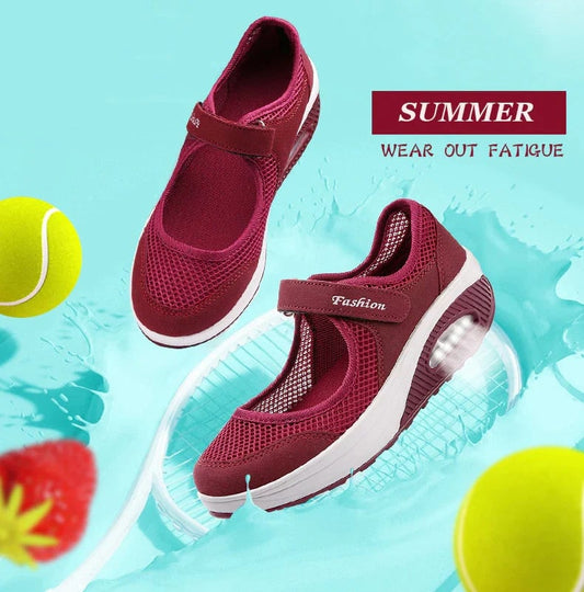 Damskie wygodne buty pielęgniarskie z poduszką powietrzną