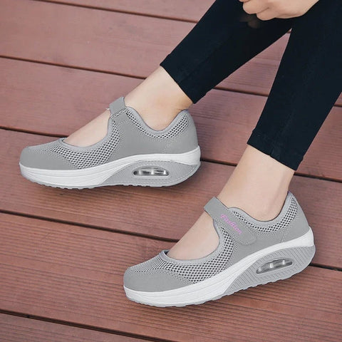 Damskie wygodne buty pielęgniarskie z poduszką powietrzną
