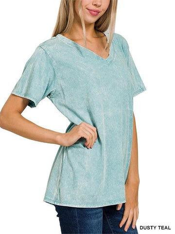 Damska koszulka letnia Acid Wash Everyday