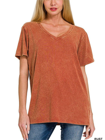 Damska koszulka letnia Acid Wash Everyday