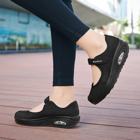 Damskie wygodne buty pielęgniarskie z poduszką powietrzną