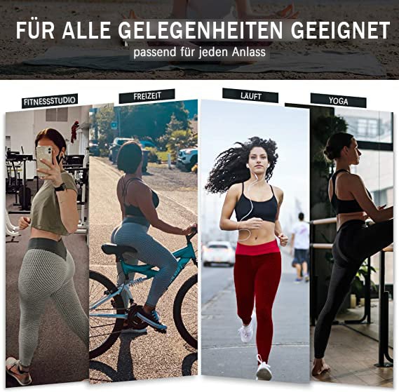 🔥2024 Damskie sportowe spodnie do jogi Seksowne, obcisłe legginsy