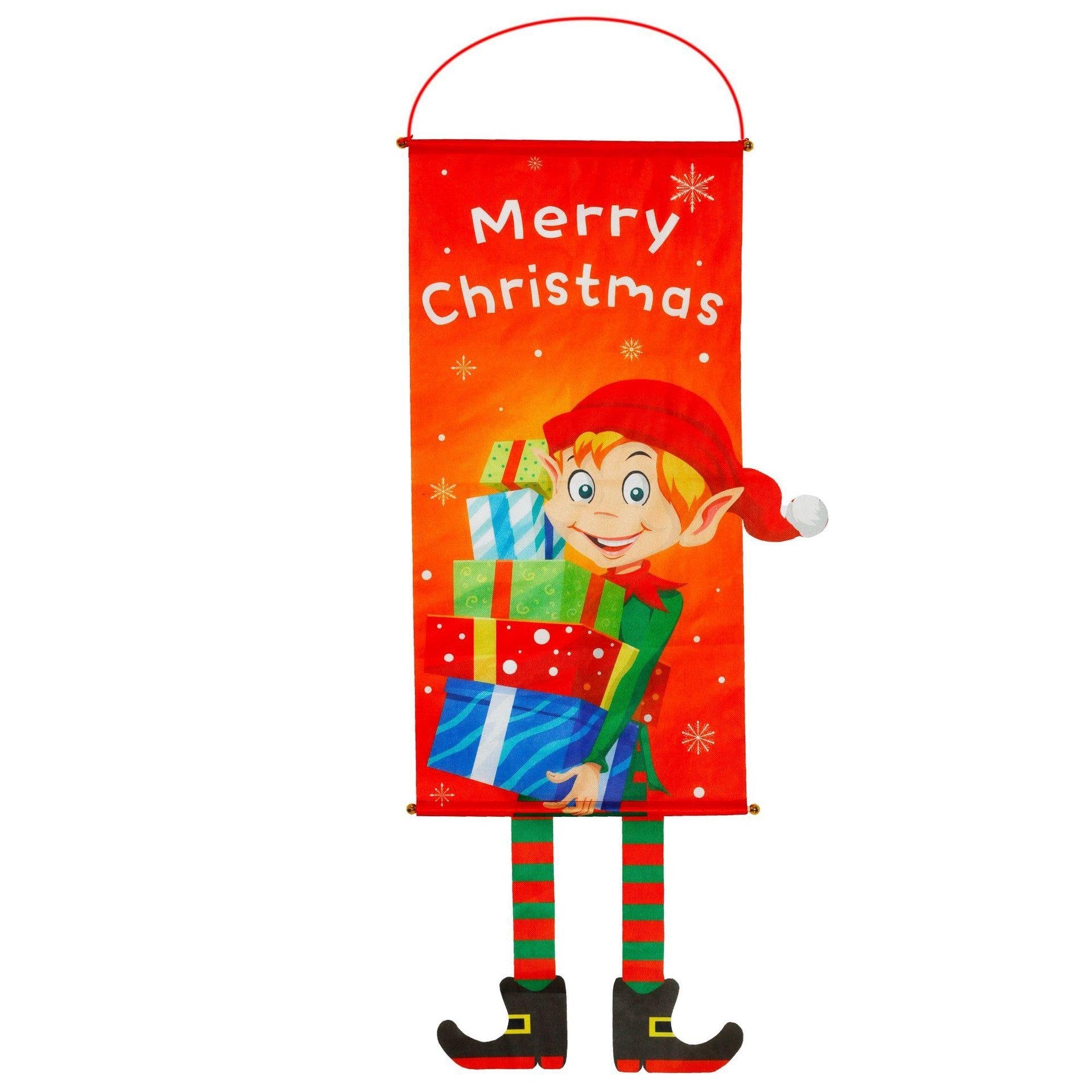 (🎁Wczesna świąteczna gorąca wyprzedaż - 48% ZNIŻKI🎁) Wesołych Świąt Banery z napisami na okno