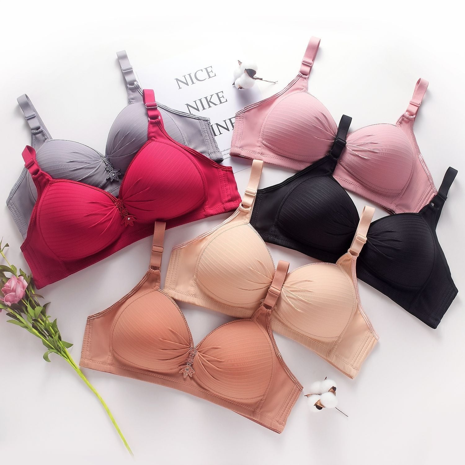 🥰2024 Wygodny biustonosz bieliźniany plus size