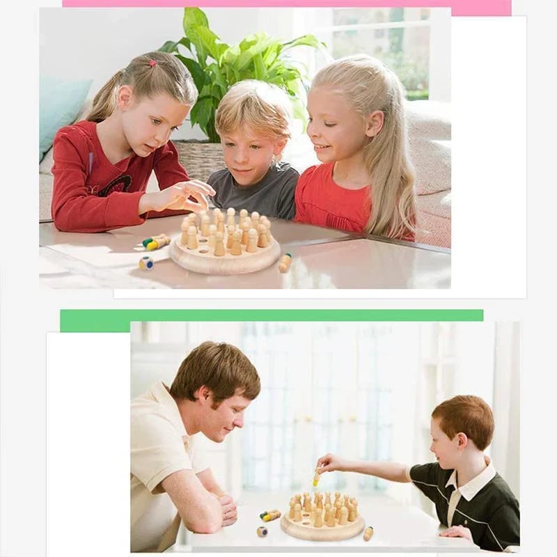 (🎁Gorąca wyprzedaż 2024🎁)Zabawka edukacyjna w szachy pamięciowe