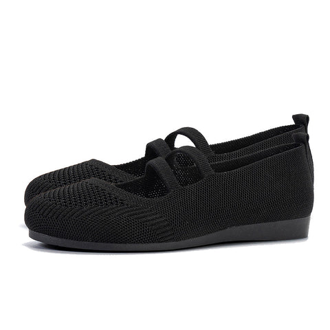 🔥Ostatni dzień 60% ZNIŻKI - Oddychające buty damskie na płaskiej podeszwie