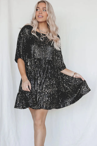 Ostatni dzień 75% - ✨Cekinowa sukienka dla lalki Baby Doll