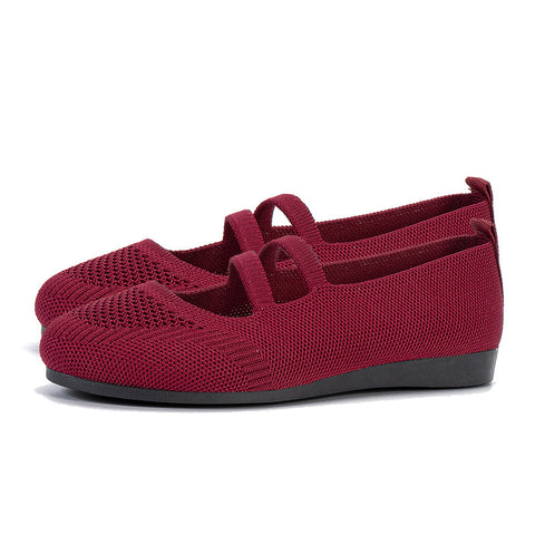 🔥Ostatni dzień 60% ZNIŻKI - Oddychające buty damskie na płaskiej podeszwie