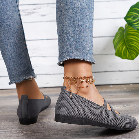🔥Ostatni dzień 60% ZNIŻKI - Oddychające buty damskie na płaskiej podeszwie