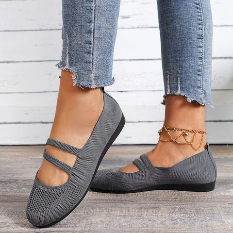 🔥Ostatni dzień 60% ZNIŻKI - Oddychające buty damskie na płaskiej podeszwie