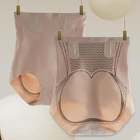 Spodenki modelujące Ice Silk Ion Fibre Repair, majtki wyszczuplające brzuch【Kup 1 za darmo 1】